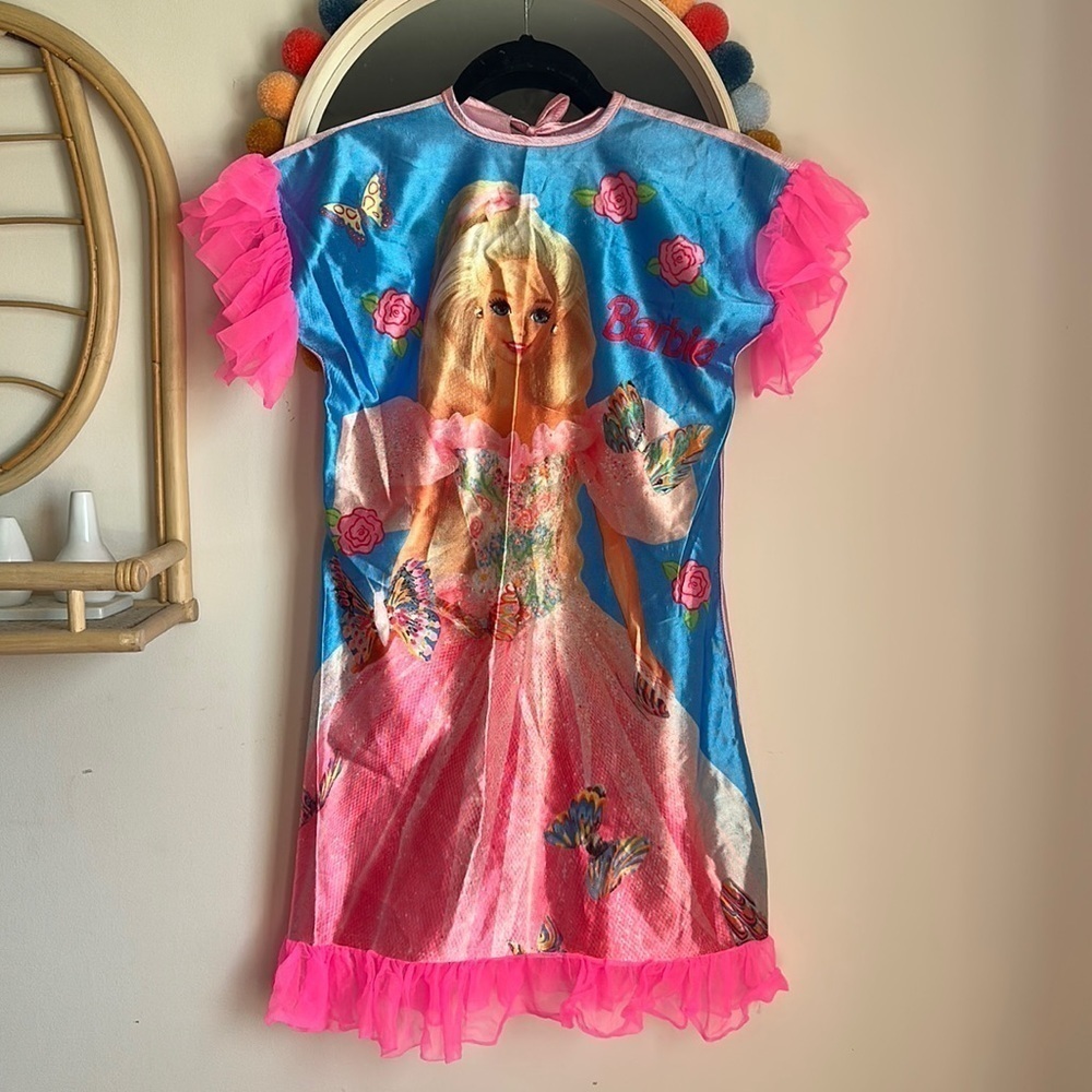 Vintage Mattel Barbie 1994 Nightgown Halloween Costume Rubie’s Costume Co.